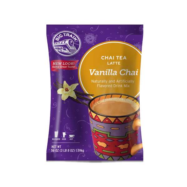 Big Train Big Train Vanilla Chai Tea Latte Mix 3.5lbs, PK4 BT.510200